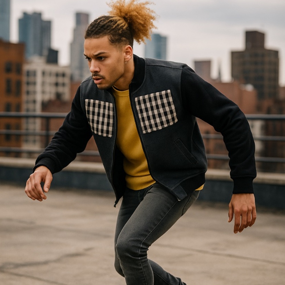 Men's Varsity Style Jacket